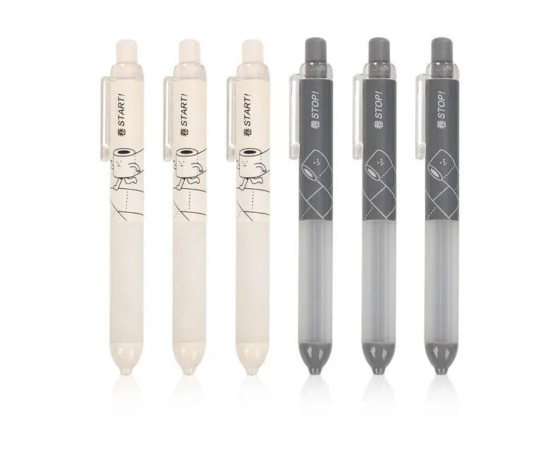 0.5mm automatic pencil with cloud grip in black and white colours