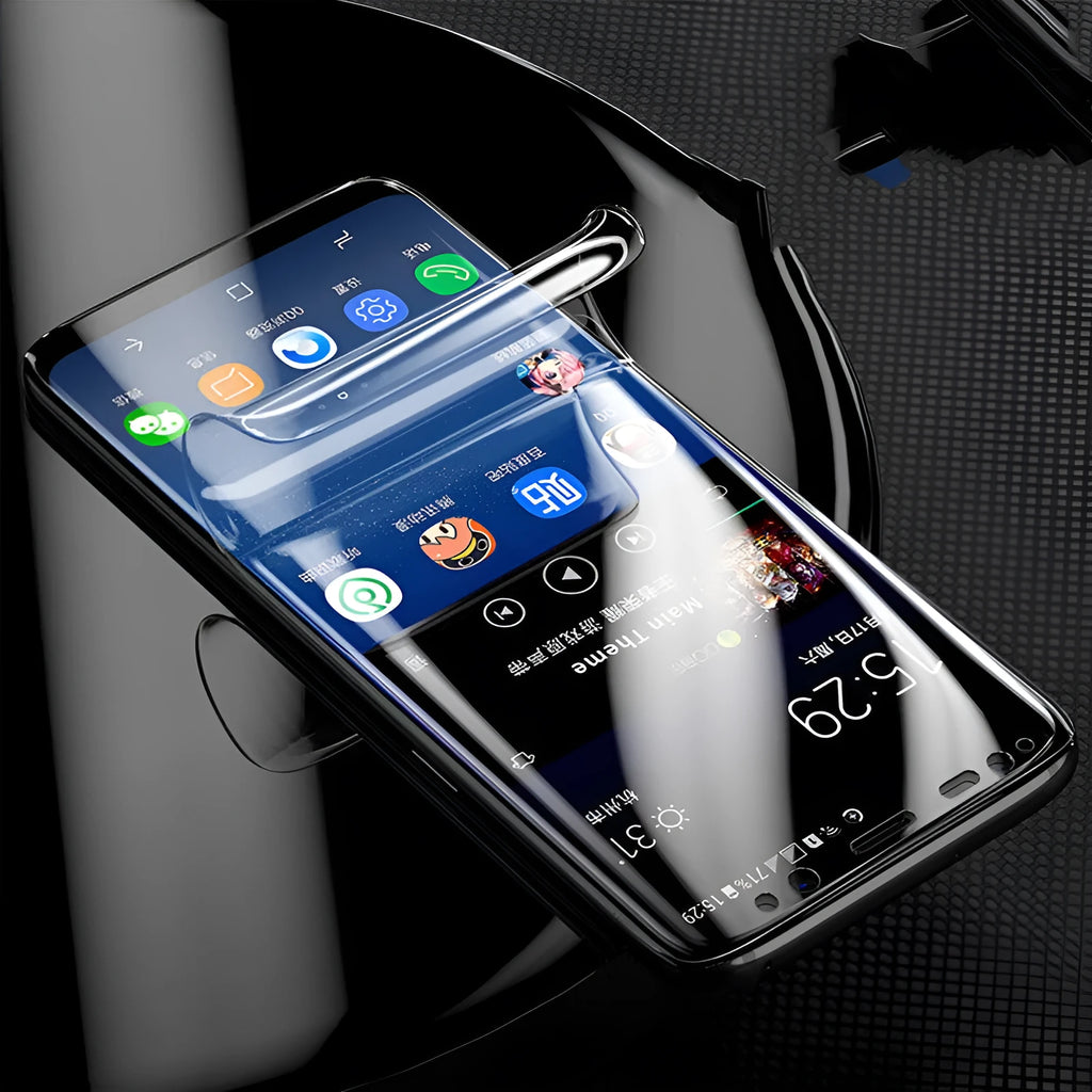 Purple light hydraulic film Samsung curved phone screen protector for S7 edge S8 S9 S10 models