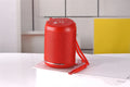 Portable outdoor Bluetooth subwoofer in choice of black, blue, camouflage, light blue, red, or silver