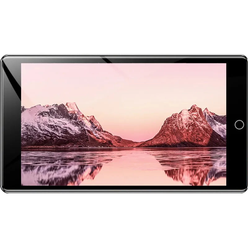 Black Ruizu H1 slim MP3 MP4 player with 4-inch touch screen showing media interface