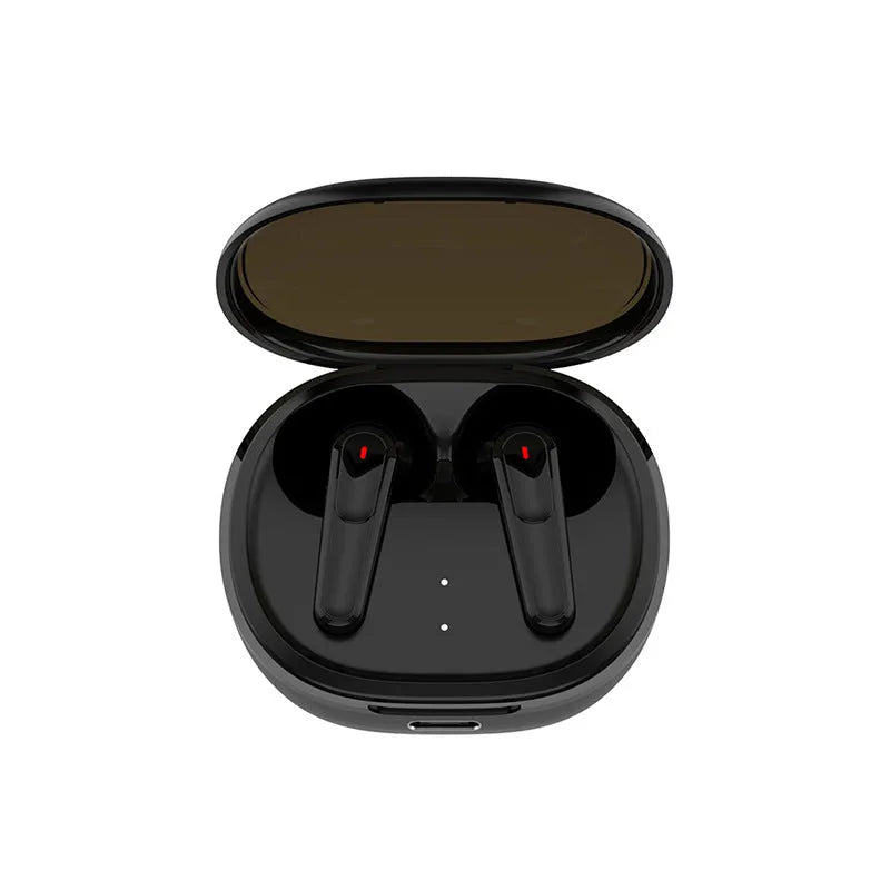 Black PRO30 noise reduction Bluetooth in-ear headset with charging case