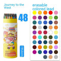 Zhenglin Sports Series coloured pencils in multiple colour sets with paper barrels and standard or erasable lead options