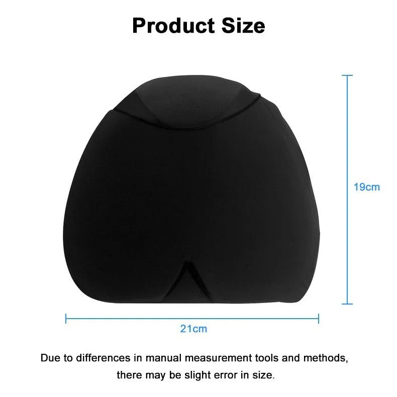 Simple solid colour cold compress cap in an enclosed design.