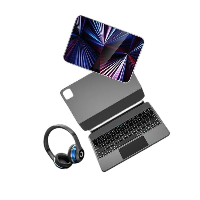 11-inch Bluetooth magic control keyboard with magnetic iPad protective cover in five colour options