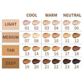 24-colour waterproof concealer contour stick in a pen applicator for makeup.