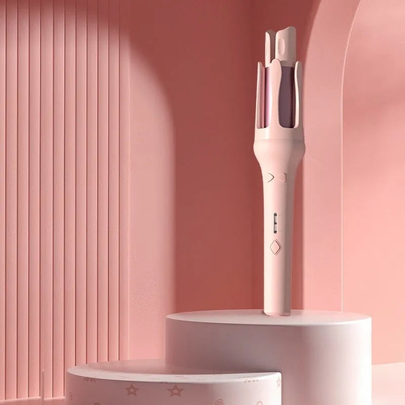 Automatic hair curler with 32mm barrel in multiple colour options including white and chigo variations