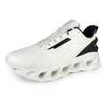 Men's breathable mesh sports shoes in three colours with lace-up front and EVA sole