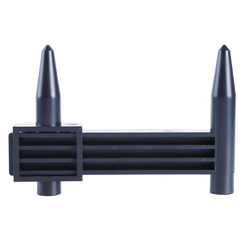 Digital hole distance measuring tool with electronic display for wheel hub modification projects