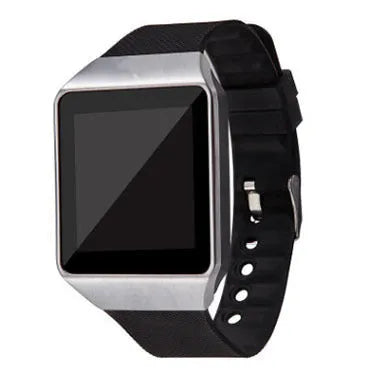 Smart watch with 1.44-inch touch screen and adjustable wrist strap for Bluetooth calling and Android notifications
