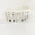 White card piano note bar stickers for 88-key keyboards with colour-coded notes and separate black note bag