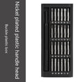 24-in-1 magnetic precision screwdriver set with aluminium and plastic handle options