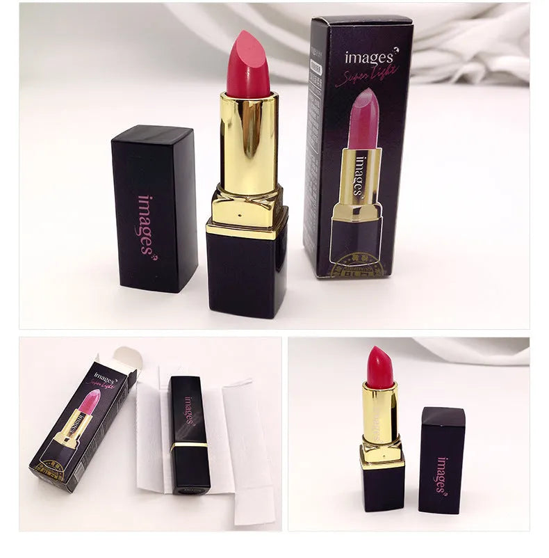 Lipstick and lip gloss moisturising lip balm stick in 10 colours with natural ingredients, 3.8g each.