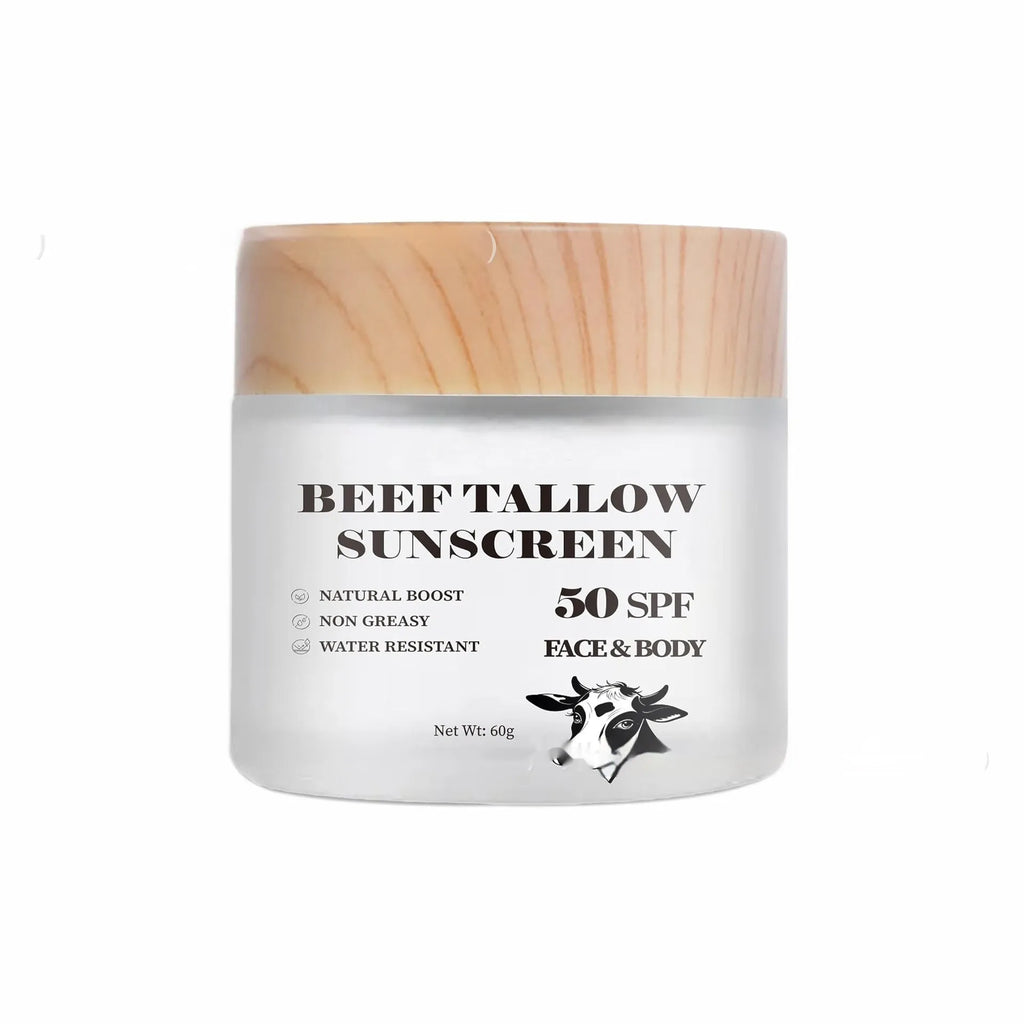 60g jar of beef tallow protective cream with waterproof non-greasy formulation