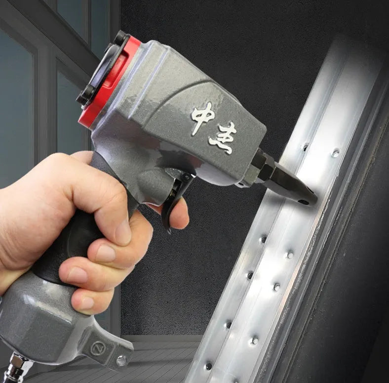 DK30 metal sheet punching air nail gun for fabric perforation with adjustable hole diameter