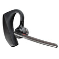 Black stereo Bluetooth sports headphones with battery display