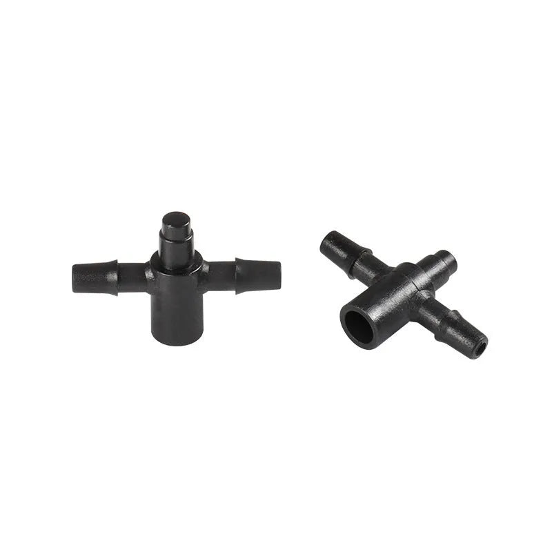 PE tee water distributor for micro-spray irrigation systems