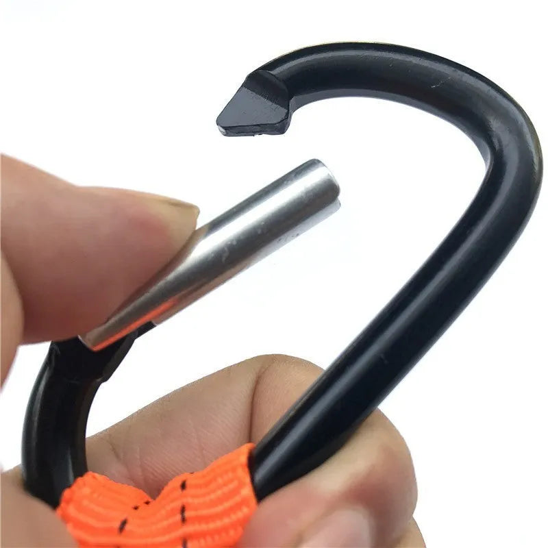 Orange 90cm fishing rod safety rope with 10kg tension rating for fall protection