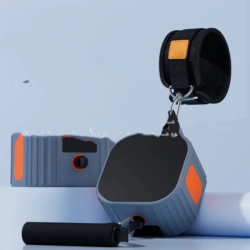 Multifunctional chest expander dumbbell rowing machine fitness equipment with resistance bands