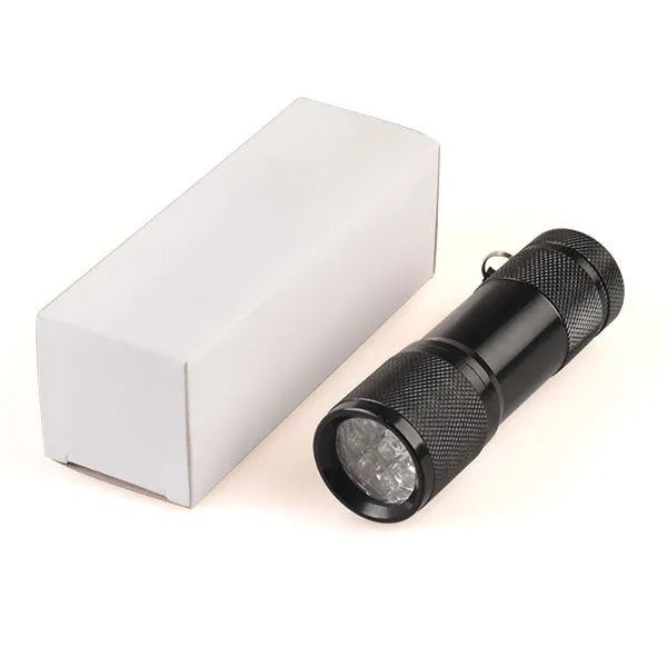 Black aluminum alloy Smart Vein Locator red light flashlight for medical and tactical use