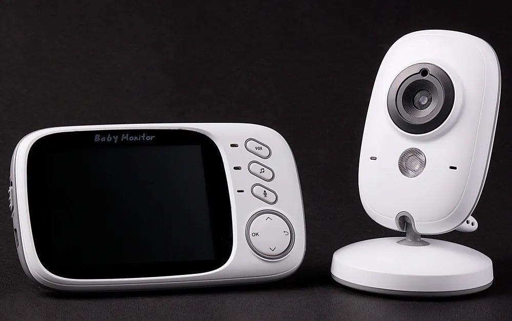 VB603 digital baby monitor with handheld colour LCD screen and separate nursery camera unit