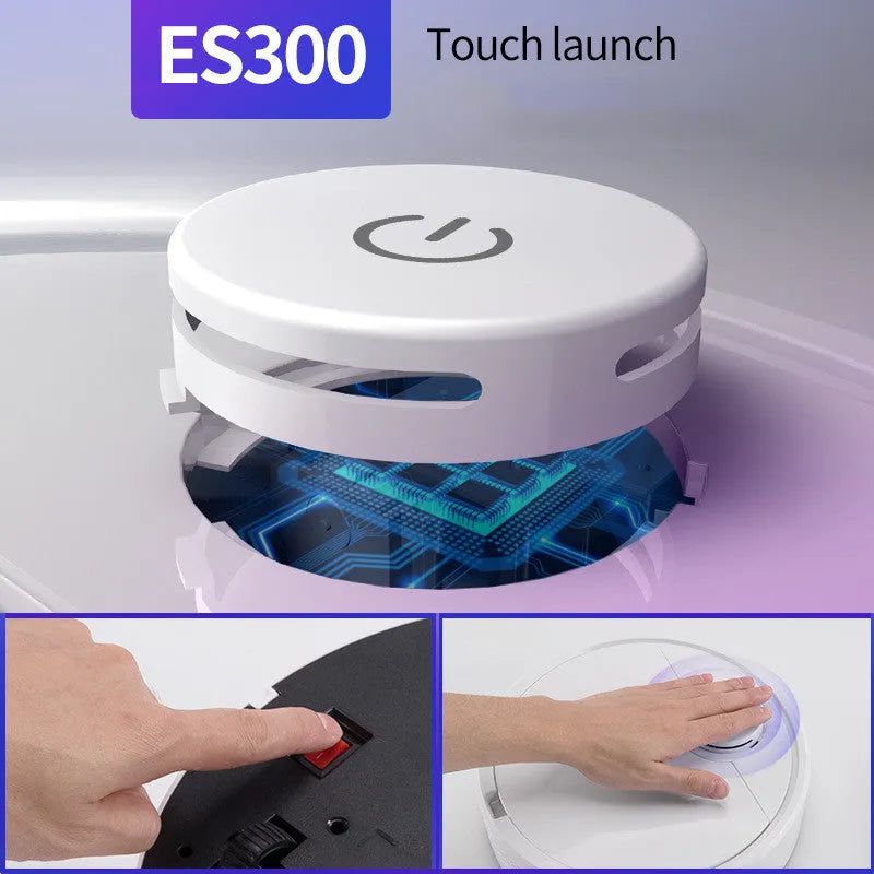 Automatic sweeping robot cleaner with circular 28cm design and ABS plastic construction