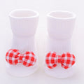 Cotton baby socks in multiple designs including animal prints, available in sizes XS, S, M for ages 0-6 months to 3 years