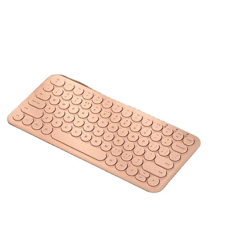 Ultra-thin wireless keyboard and mouse set in white colour with included protective keyboard film