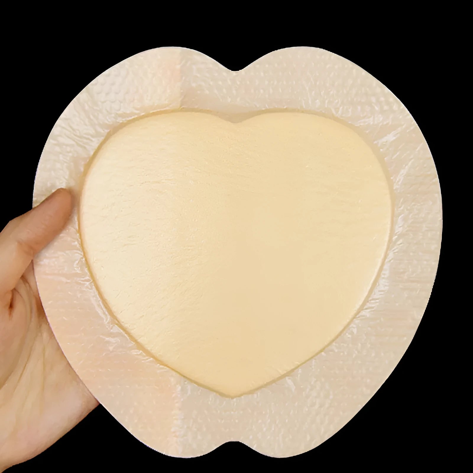 Skin colour silicone bedsore sticker dressing for pressure sore protection