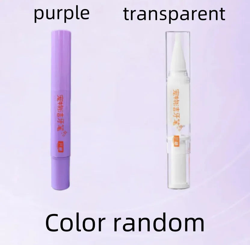 5ml pet toothbrush pen for dog and cat dental cleaning in random colour