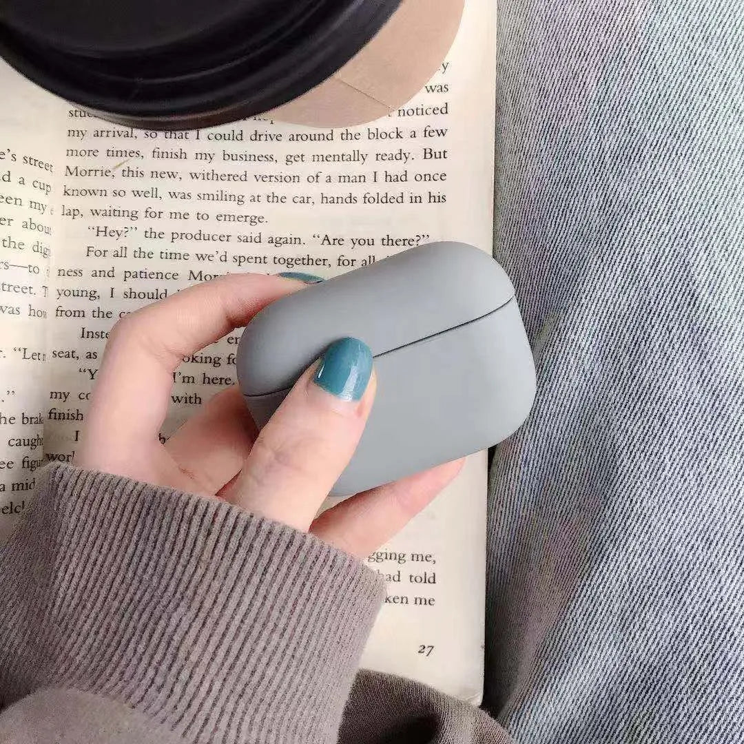 Plastic protective case for Apple AirPods Pro 3 wireless earbuds in various colours.