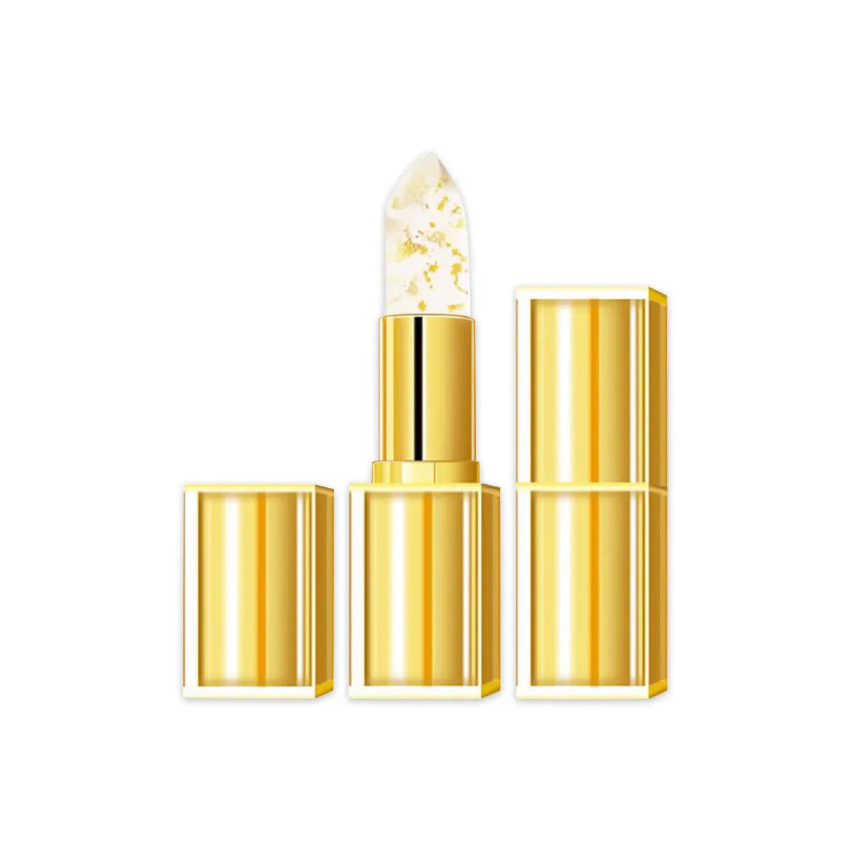 Anti-smudge gilding warm colour-changing lipstick in 3.5g single stick packaging