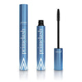 Eyelash brush comb beauty tool with fine plastic bristles for mascara application