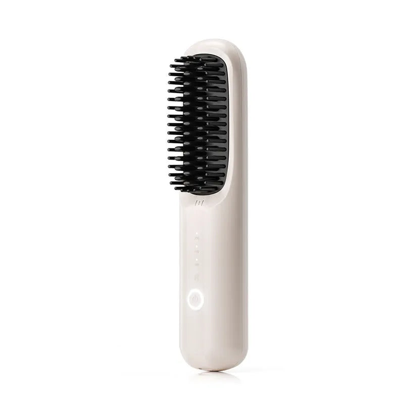 Wireless anion straightening comb in choice of four colours with Type-C charging port