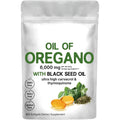 A bottle of butter black seed oil soft gel capsules for adult dietary supplement use.