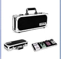 Flight Box T-EC8 trumpet style guitar effects pedal in a metal flight case enclosure