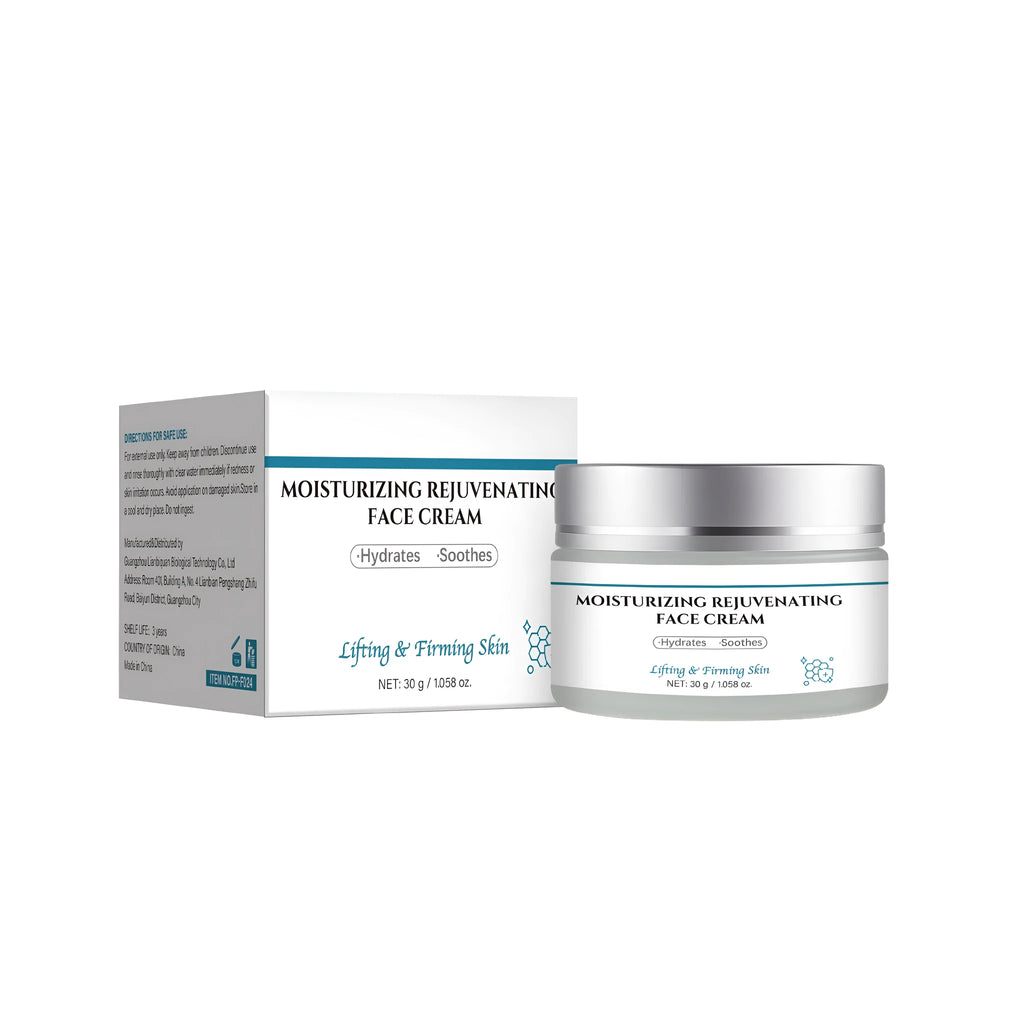 30g jar of anti-ageing cream for face and neck application