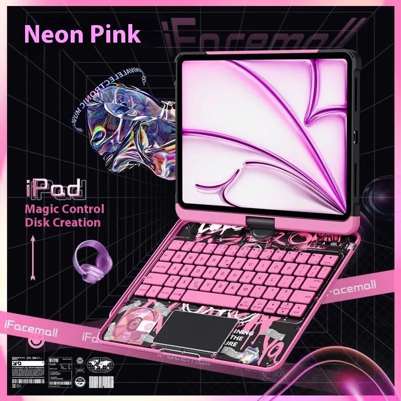 Blue iPad protective sleeve with shockproof PC construction for specific Apple iPad models