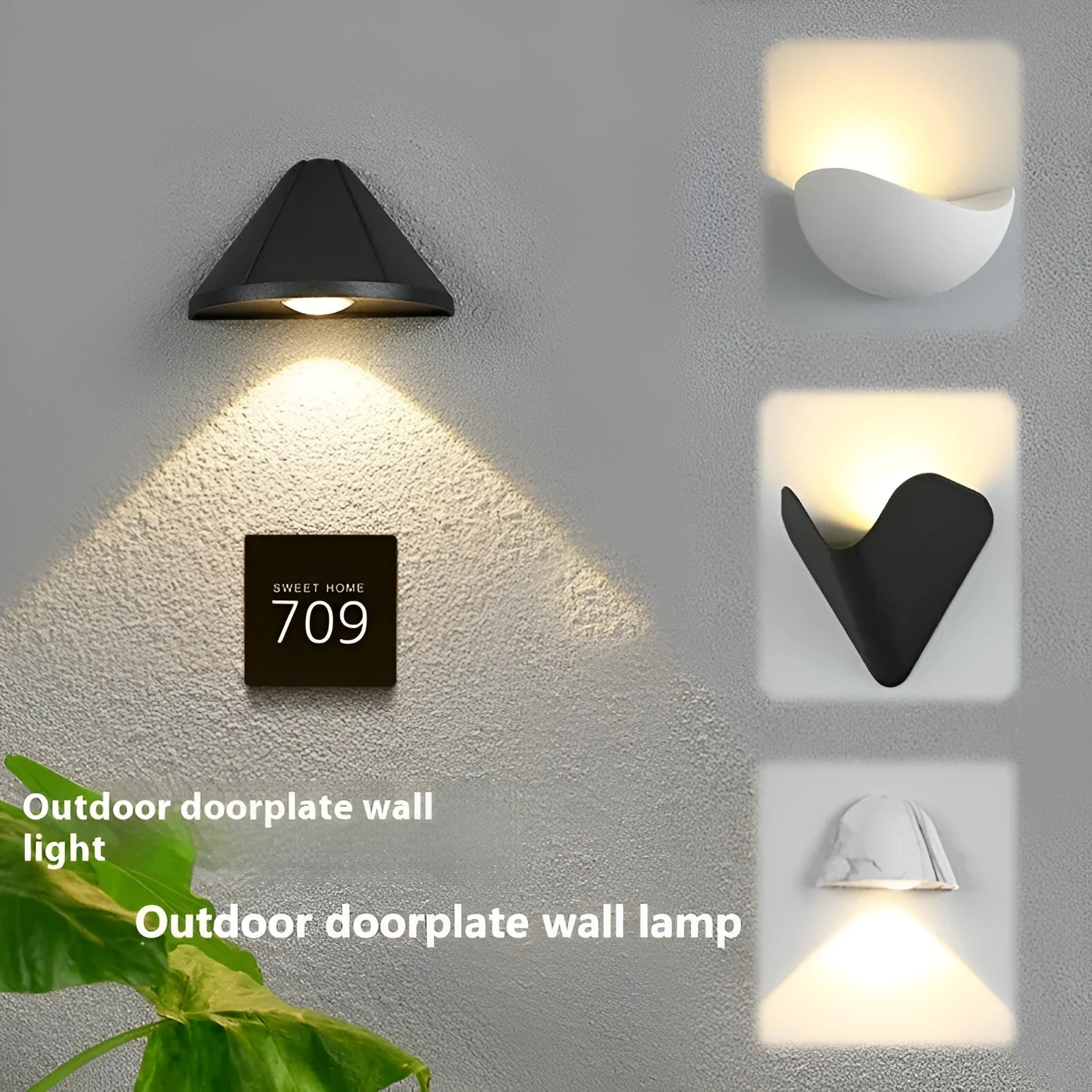 Black Bird's Nest style IP65 waterproof LED courtyard lamp with aluminium alloy shell.