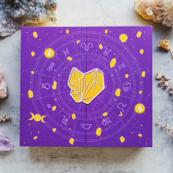 Halloween gift box with countdown numbers measuring 33.5cm wide