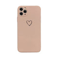 Silicone TPU phone back cover case for Apple iPhone in solid black, green, grey, pink, purple, red or white colour.