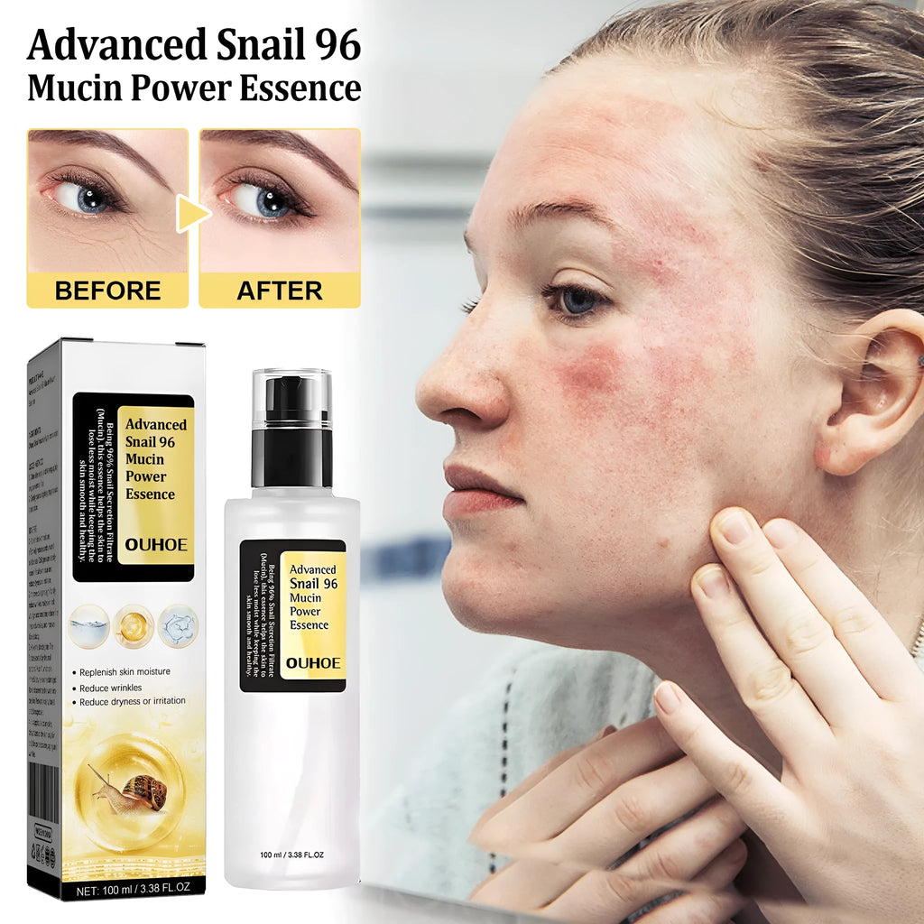 100ml bottle of original formula snail collagen facial serum for hydrating and firming skin.