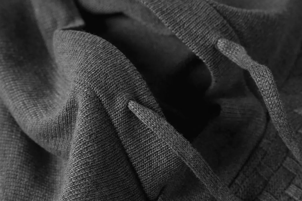 Men's hooded sweatshirt in a cotton-polyester blend available in multiple colours.