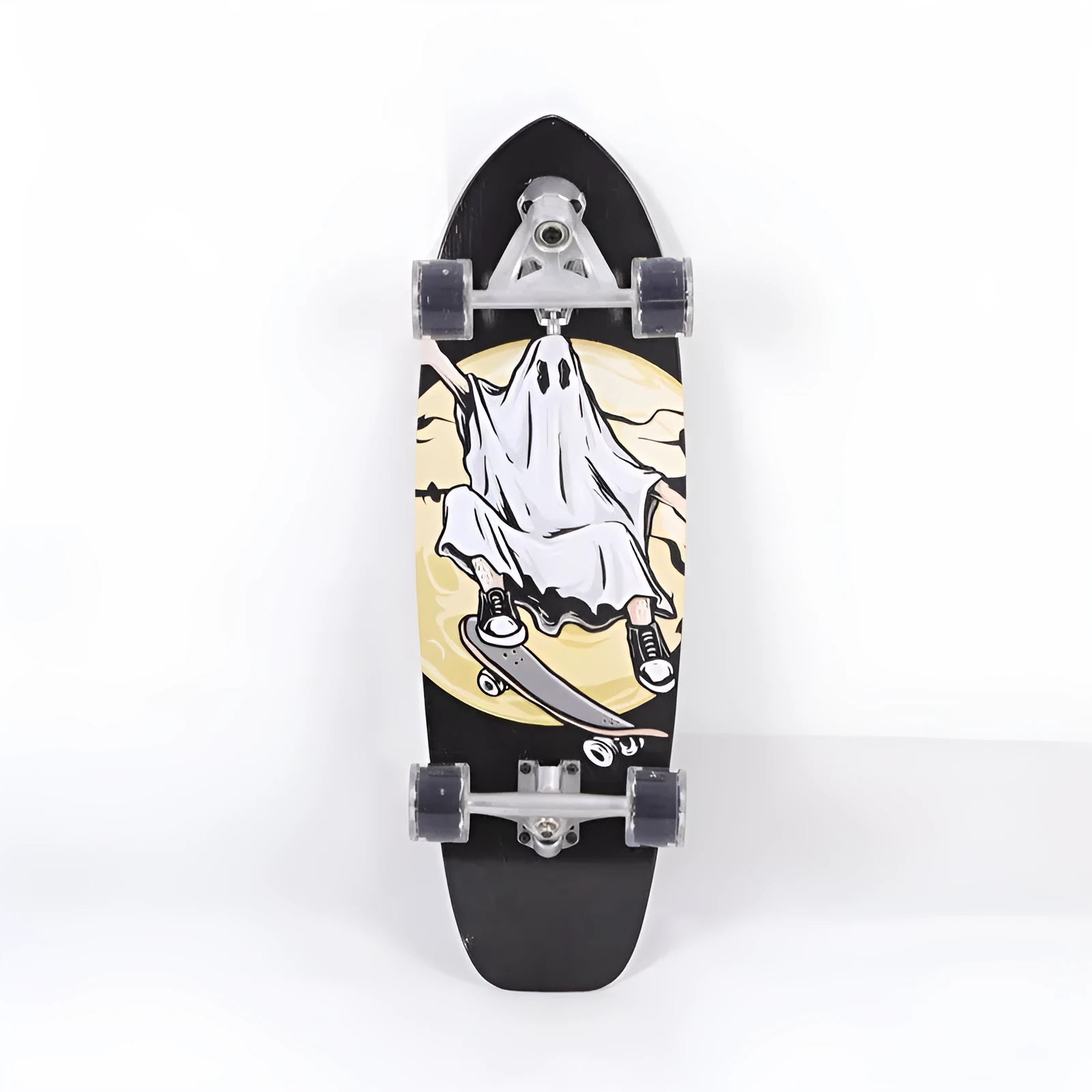 White maple wood 31-inch street scooter skateboard with standard wheels