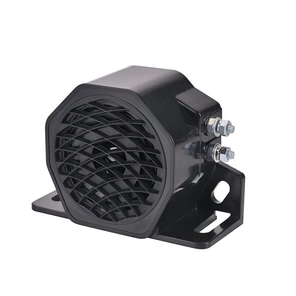 Black GQ-208A 12-80V reversing horn for vehicles