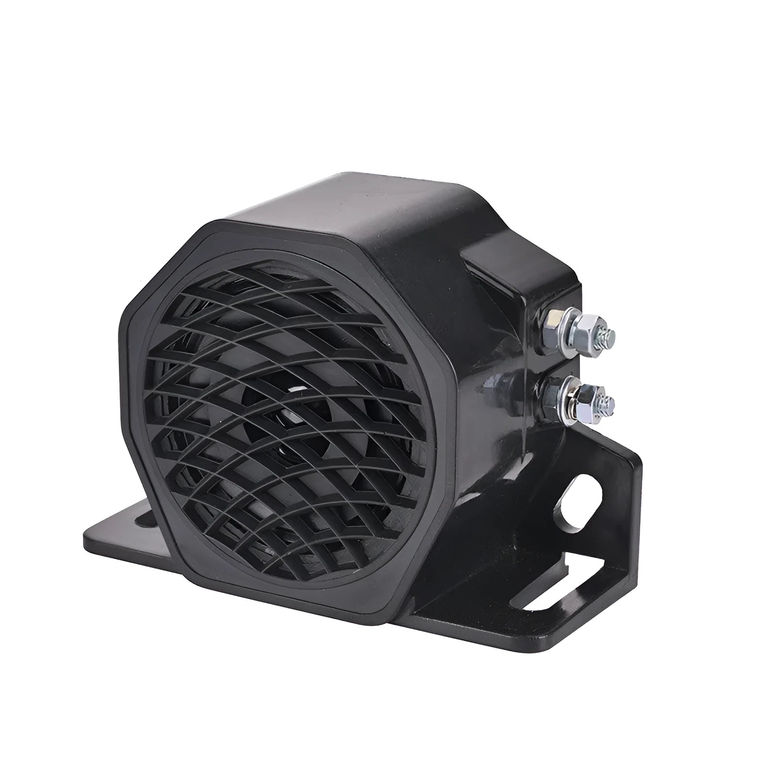Black GQ-208A 12-80V reversing horn for vehicles