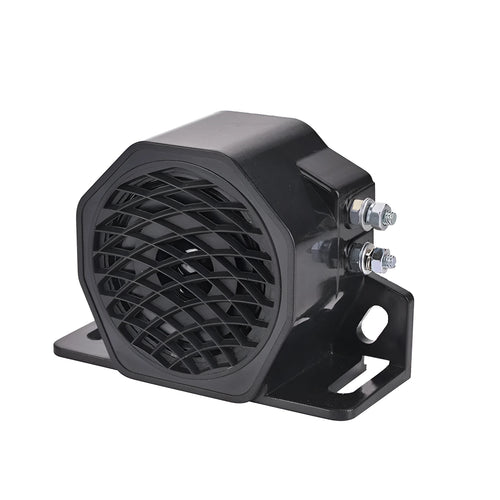 Black GQ-208A 12-80V reversing horn for vehicles