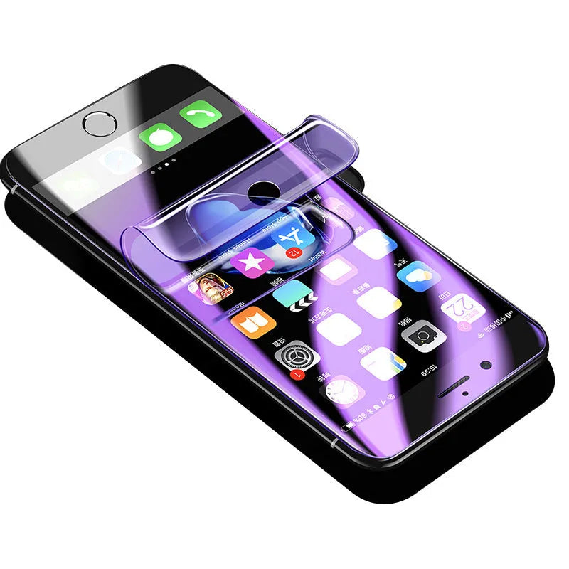 Purple light hydraulic film Samsung curved phone screen protector for S7 edge S8 S9 S10 models