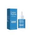 Copper peptide hair care oil bottle, 30ml capacity, style FPB016.