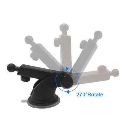 Universal telescopic long rod car phone bracket made of ABS plastic