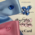 Princess style bow dog hair band with tension adjustment on double-sided polyester cotton ribbon